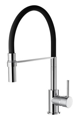 Bateria kuchenna z wkładem 35 mm Bateria silikonowa 360 stopni Chrom