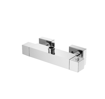 Rust Proof Hotel Square Bateria termostatyczna Prysznic Baterie termostatyczne 2 uchwyty
