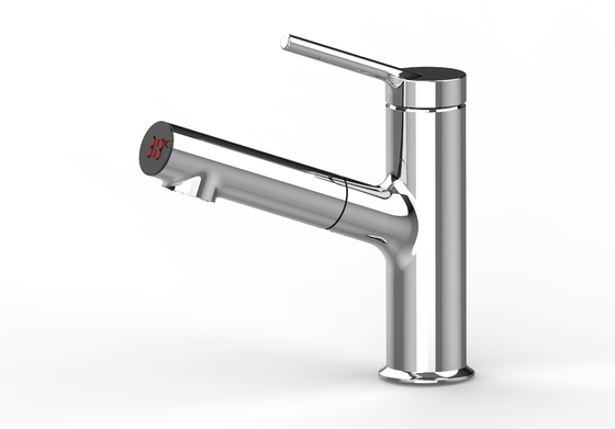 Wyciągnij cyfrowy kran do umywalki z pojedynczą dźwignią Mixer Tap Łazienka do zlewu