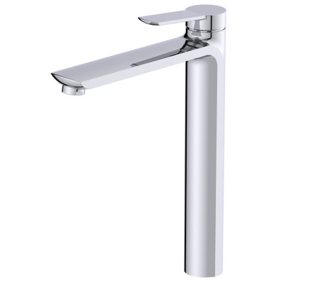 Klasyczny wysoki łazienkowy czarny mixer zlewu Matt Brass Mixer Tap dla łazienki Single Lever Sink Mixer Tap Black